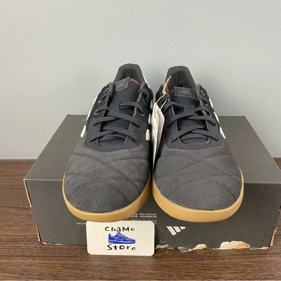 Adidas Copa Gloro IN Indoor Soccer Shoes Gray White Gum HQ1032 Men's Sz - Picture 2 of 11